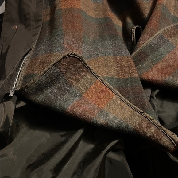 Joseph A Banks mens trenchcoat olive green removeable liner raincoat classic. - Picture 7 of 8